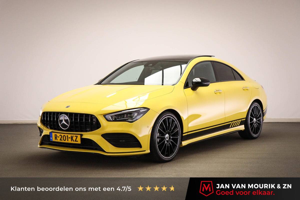 Mercedes-Benz CLA Mercedes-Benz CLA-klasse 180 AMG Line | WIDESCREEN | PANORAMADAK | SFEERVERLICHTING
