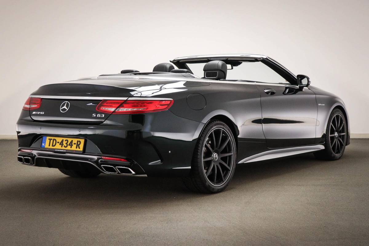 Mercedes-Benz S-Klasse Mercedes-Benz S-klasse Cabrio AMG 63 4Matic | RIJASSISTENTIE PACK | HEAD UP | STOELKOELING | 360 CAMERA | 20″