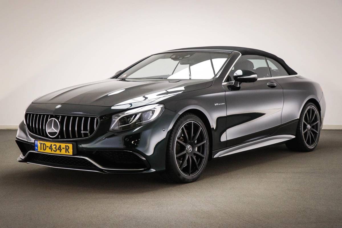 Mercedes-Benz S-Klasse Mercedes-Benz S-klasse Cabrio AMG 63 4Matic | RIJASSISTENTIE PACK | HEAD UP | STOELKOELING | 360 CAMERA | 20″
