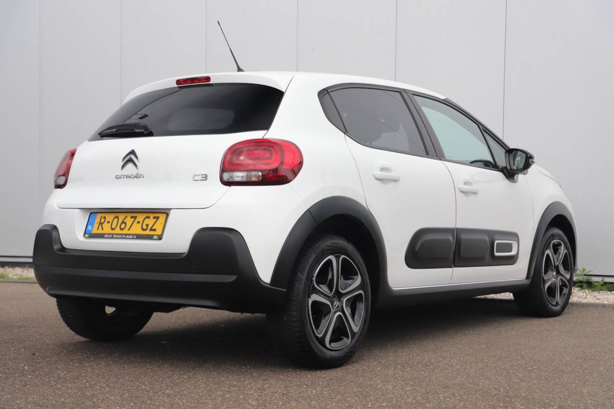 Citroën C3 Citroen C3 1.2 PureTech Feel Carplay Android Navigatie Climate Cruise Control Rijstrooksensor All Season Banden!