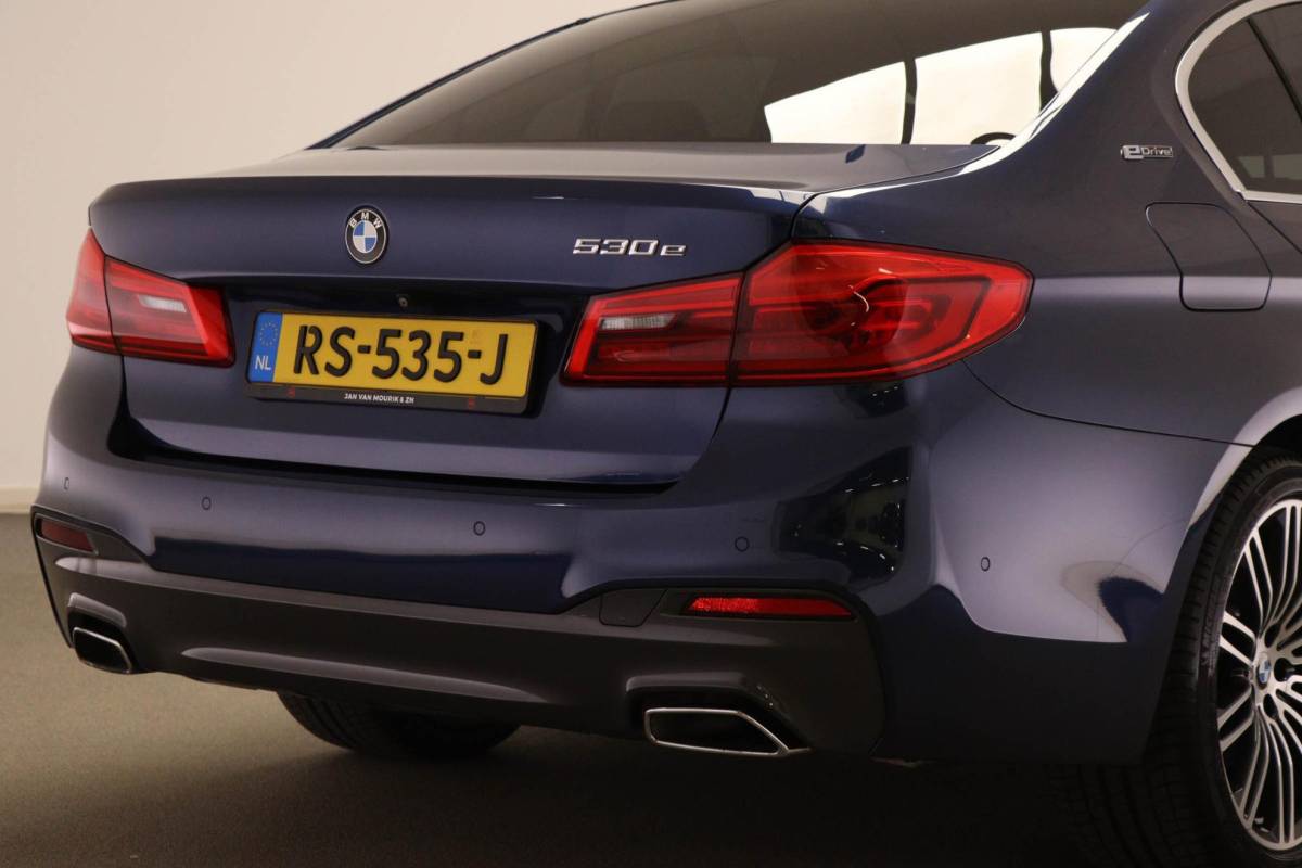 BMW 5 Serie BMW 5-serie 530e iPerformance M-Sport High Executive | COMFORT ACCES / PARKING- PACK | LEDER | CAMERA | 19″