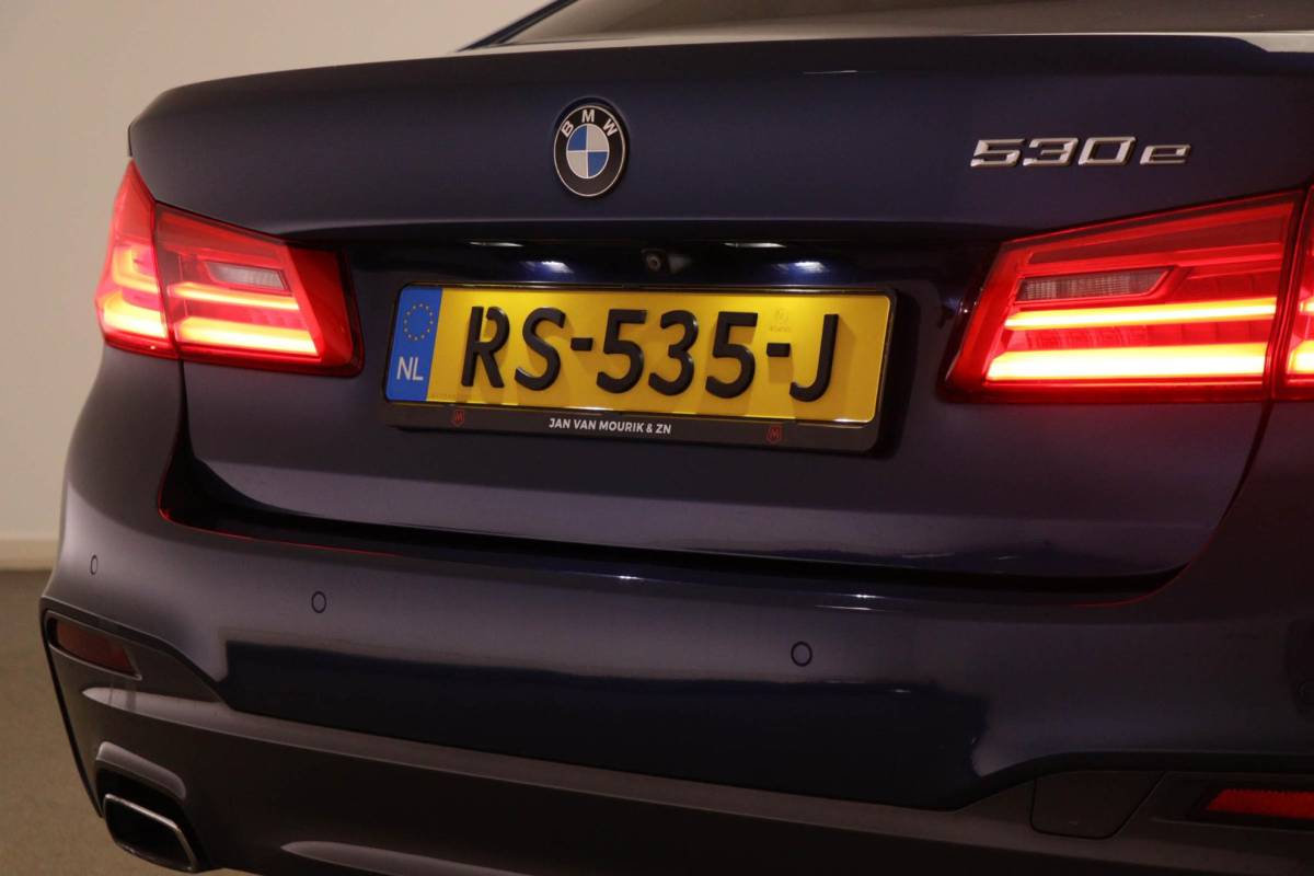 BMW 5 Serie BMW 5-serie 530e iPerformance M-Sport High Executive | COMFORT ACCES / PARKING- PACK | LEDER | CAMERA | 19″