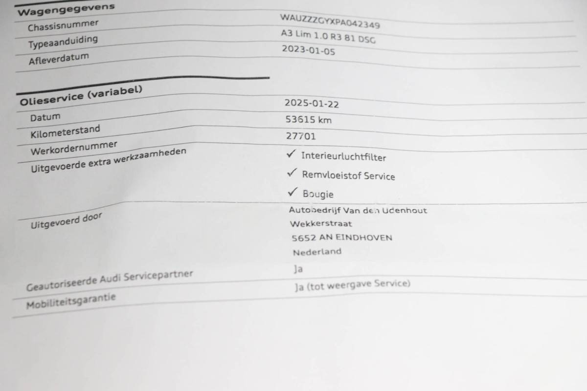 Audi A3 Audi A3 Limousine 30 TFSI S edition | VIRTUAL COCKPIT | CRUISE CONTROL ADAPTIEF | STOELVERWARMING