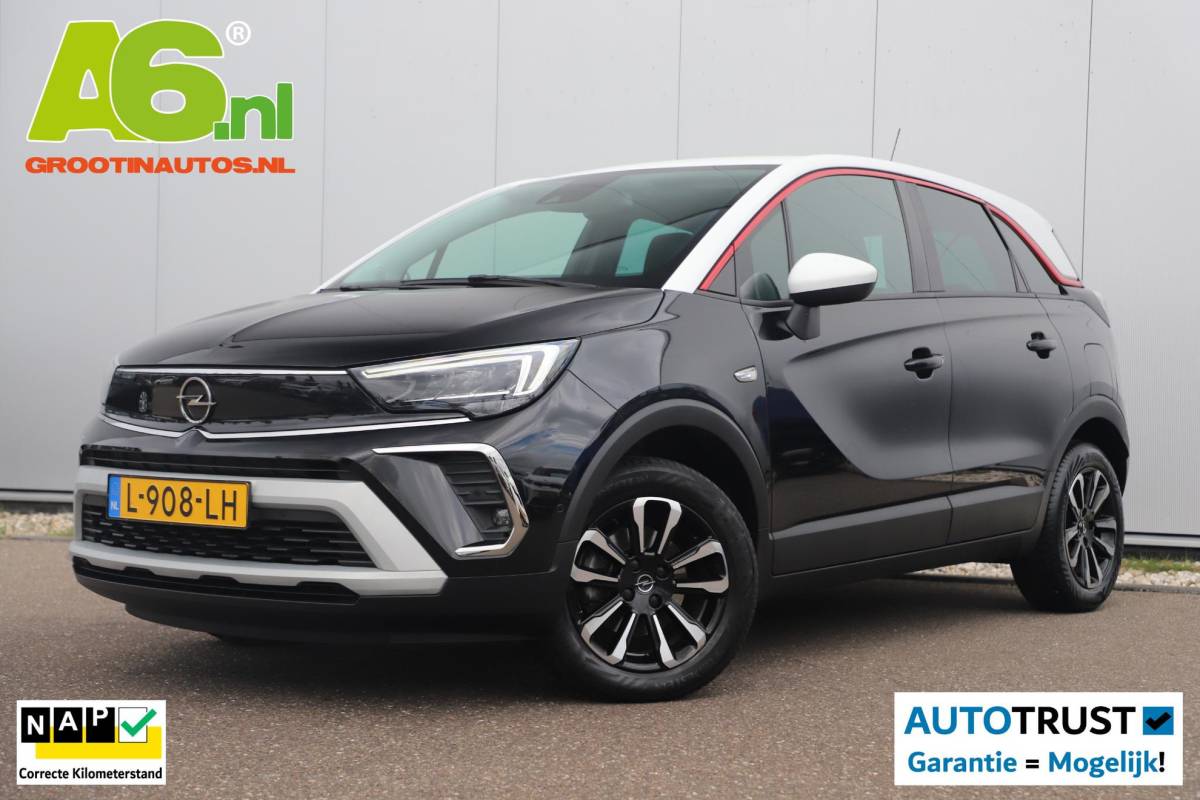 Opel Crossland Opel Crossland 1.2 Turbo GS Line 131PK Automaat NIEUW MODEL Winter Pakket Navigatie Achteruitrijcamera Climate Cruise Control 16 inch Parkeersensoren