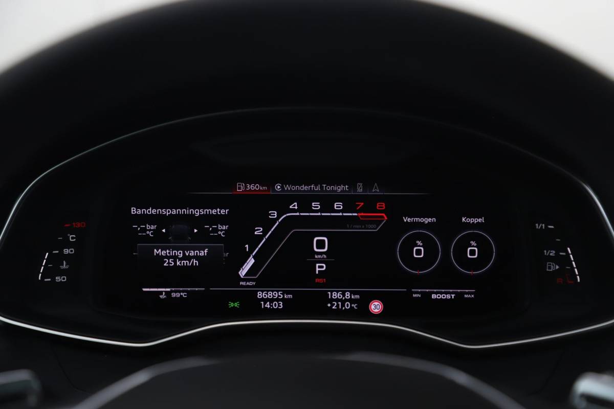 Audi RS7 Audi RS7 4.0 TFSI RS 7 Sportback Quattro 600PK 1 Jaar Garantie 22 inch Ceramic B&O High End Alcantara Hemel Dynamic Plus Pack 4-wiel Sturing Softclose Stoelverkoeling Panoramadak Laser LED HUD 360 Camera Full Options! Nieuwstaat!