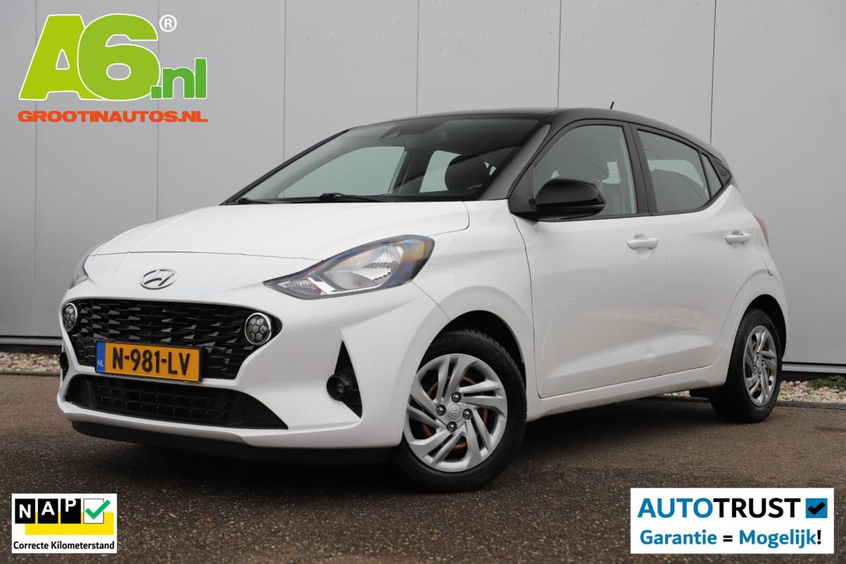 Hyundai i10 Hyundai i10 1.0 Comfort 5-zits Automaat Carplay Android Navigatie Airco Cruise Control LED