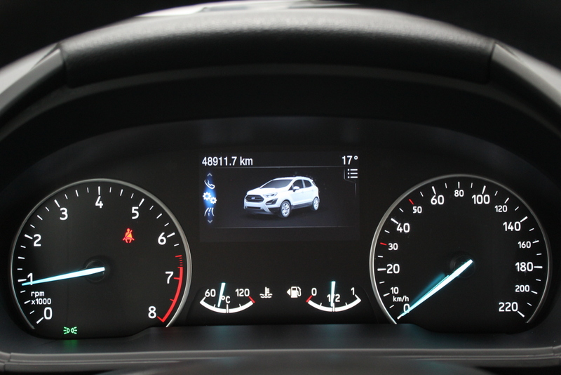 Ford EcoSport Ford EcoSport 1.0 EcoBoost Titanium 126PK, RIJKLAAR!! | DEELS LEDER | NAVIGATIE | CARPLAY | CRUISE | STOEL/RUIT/STUURVERWARMING