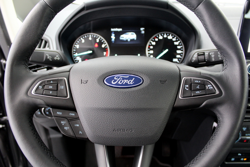 Ford EcoSport Ford EcoSport 1.0 EcoBoost Titanium 126PK, RIJKLAAR!! | DEELS LEDER | NAVIGATIE | CARPLAY | CRUISE | STOEL/RUIT/STUURVERWARMING