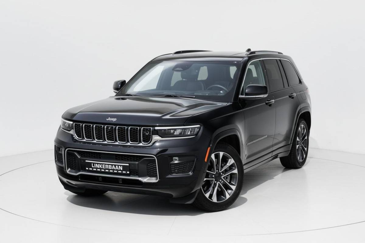 Jeep Grand Cherokee Jeep Grand Cherokee 2.0 Hybride | Overland | Full Option | Panodak | Luchtvering | Trekhaak | Mcintosh | 21 inch |