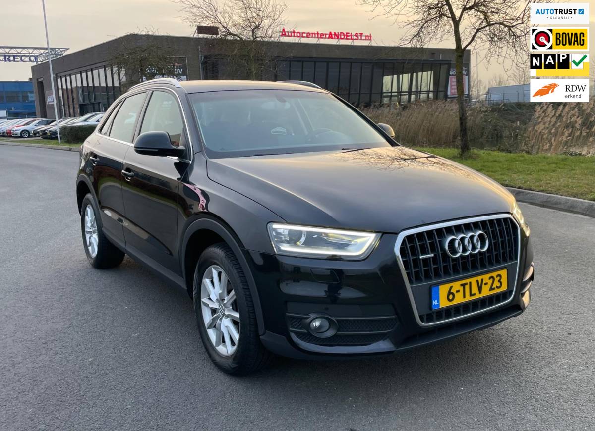 Audi Q3 Audi Q3 2.0 TFSI quattro Pro Line, Aut, Trekhaak, Cruise/Climate, Navi, Pdc, Lmv, Bluetooth, Geen import, Nap, Mooie kmstand!