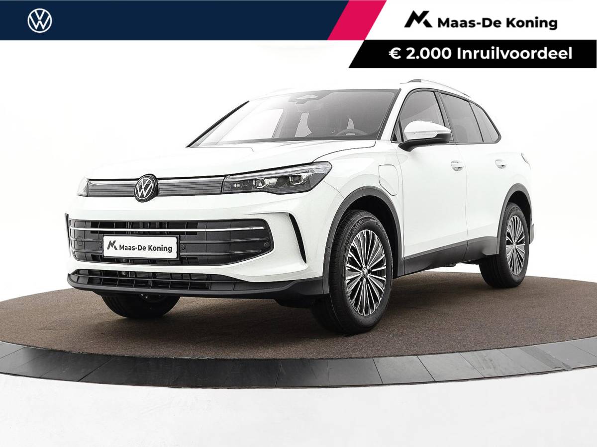 Volkswagen Tiguan Volkswagen Tiguan Life Edition 1.5 eHybrid 204 pk 6 versn. DSG · Comfort Pakket · Style Pakket · Trekhaak inklapbaar, met elektrische ontgrendeling, incl. aanhangermanoeuvreerhulp Trailer Assist ·