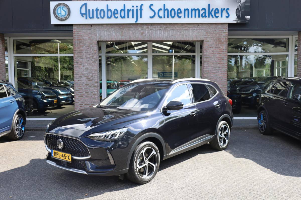 MG EHS MG EHS 1.5 TGDI Luxury PHEV Plug-in  LEER PANO 360-CAMERA DAB CARPLAY NAVI STOELVERWARMING SFEERVERLICHTING ACC 18″LMV 2xKEYLESS ELEK.ACHTERKLEP 2xPDC ENZ!