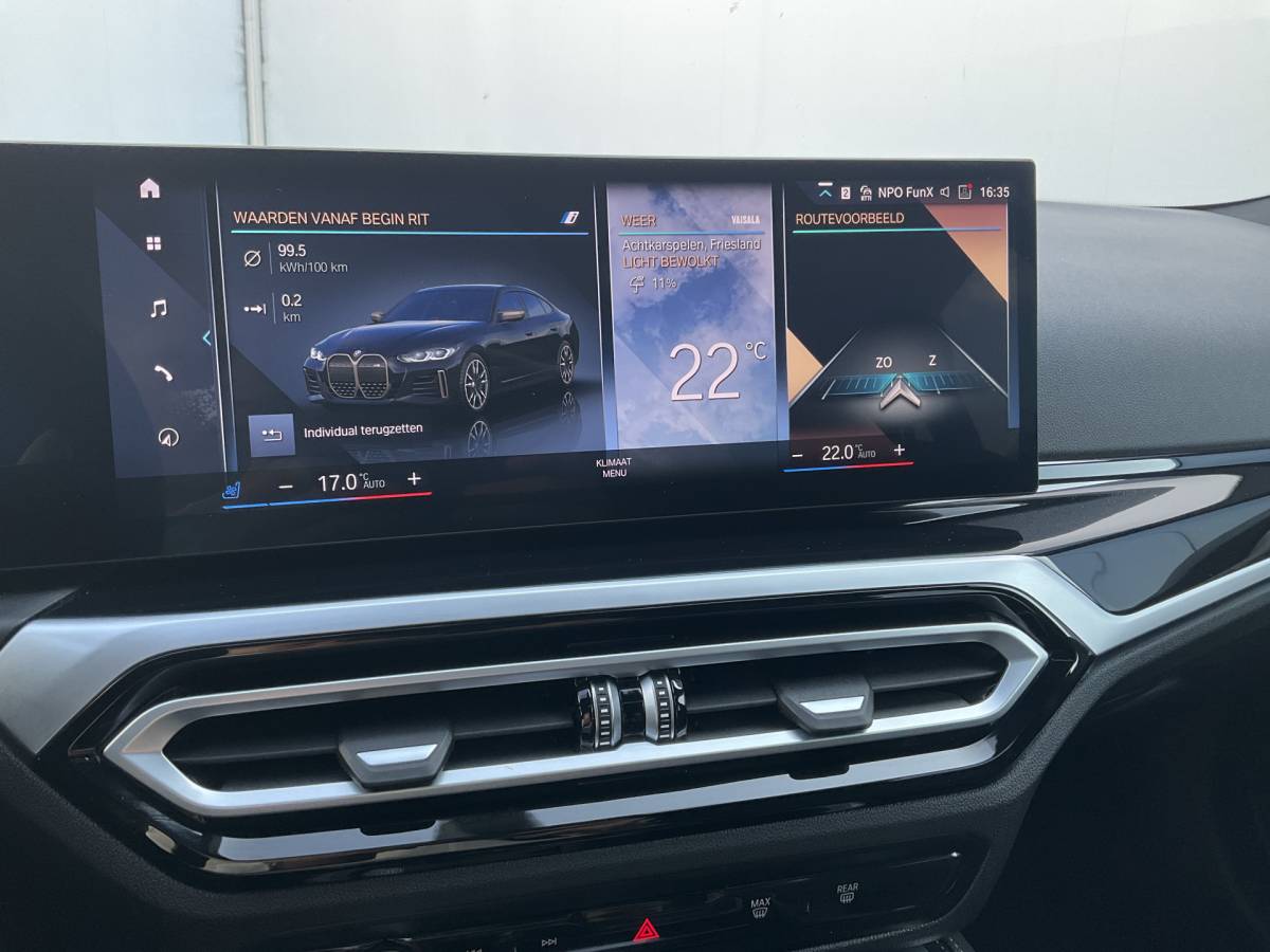 BMW i4 BMW i4 M50 M-Sport 84kWh 544PK Pano Laser HUD Harman/Kardon Elek.Trekhaak Leer BOMVOL!