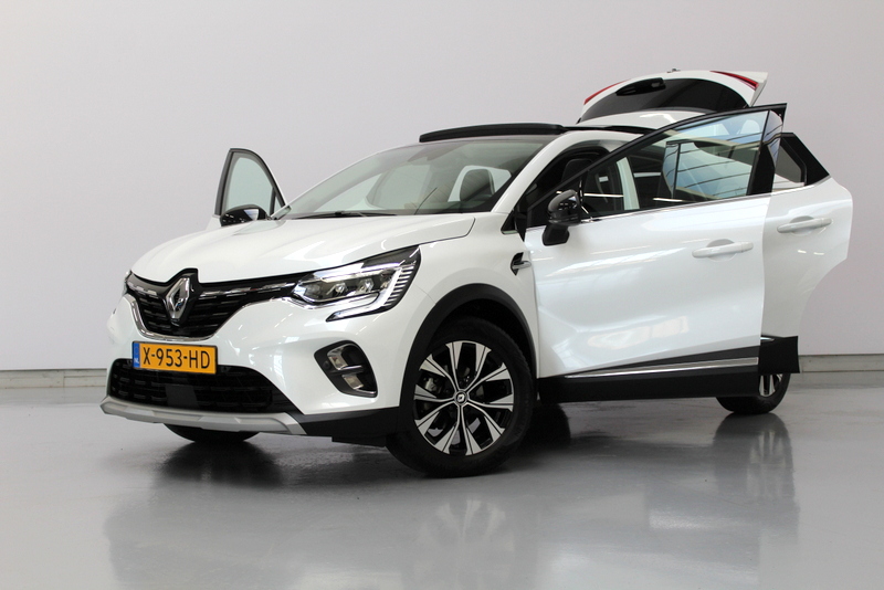 Renault Captur Renault Captur 1.3 mild hybrid 140 techno 141PK, RIJKLAAR!! PANORAMADAK | DEELS LEER | BOSE | STOEL/STUUR/RUITVERWARMING