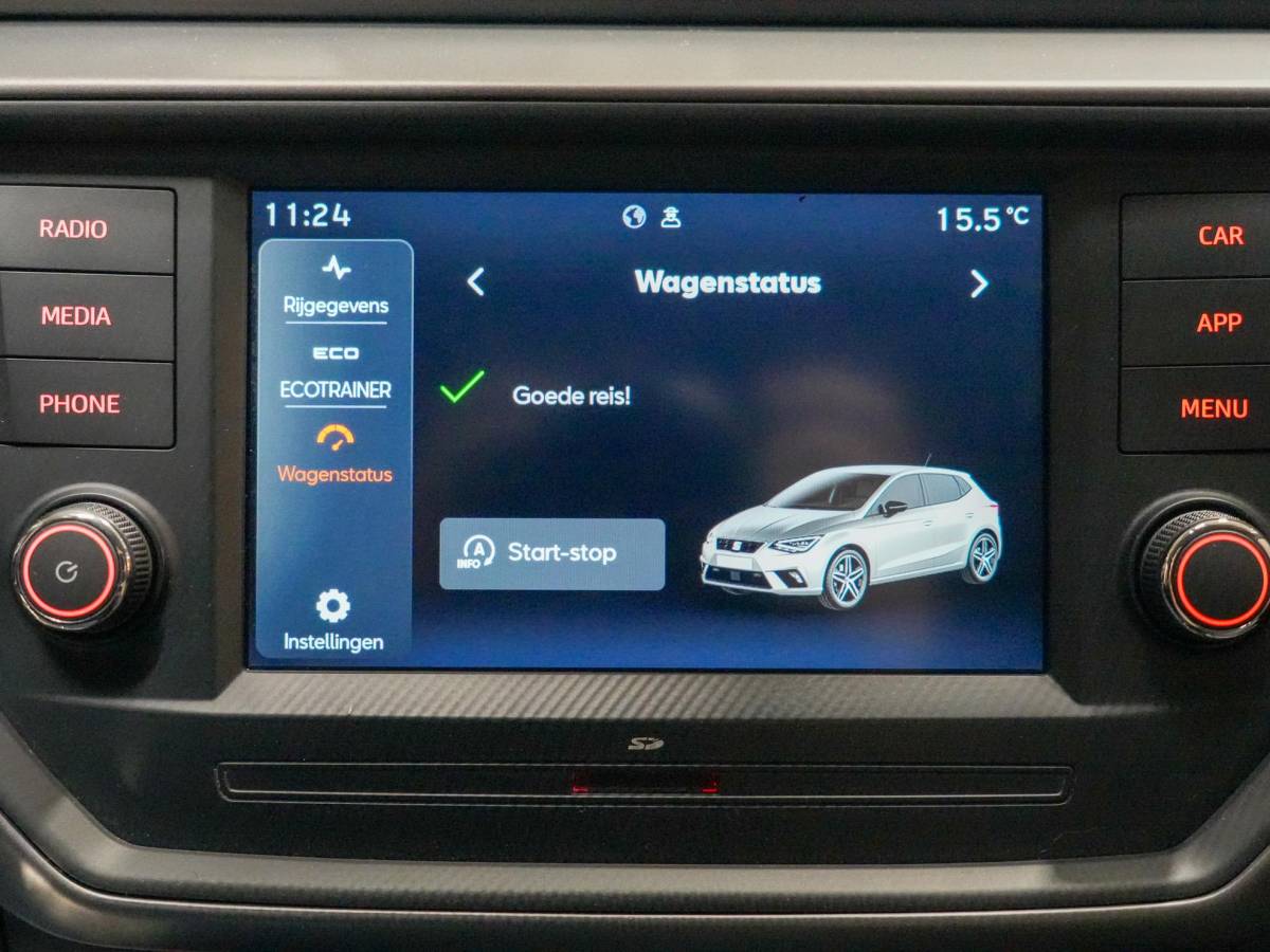 SEAT Ibiza SEAT Ibiza 1.0 MPI Reference |VOL!|stoelvrm|clima|carplay|park