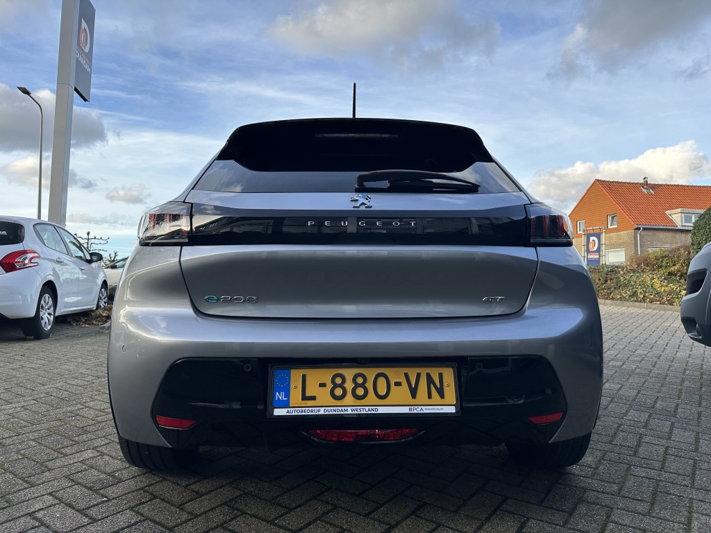 Peugeot e-208 Peugeot 208 EV GT Pack | Rijklaarprijs | Adaptieve Cruise control |