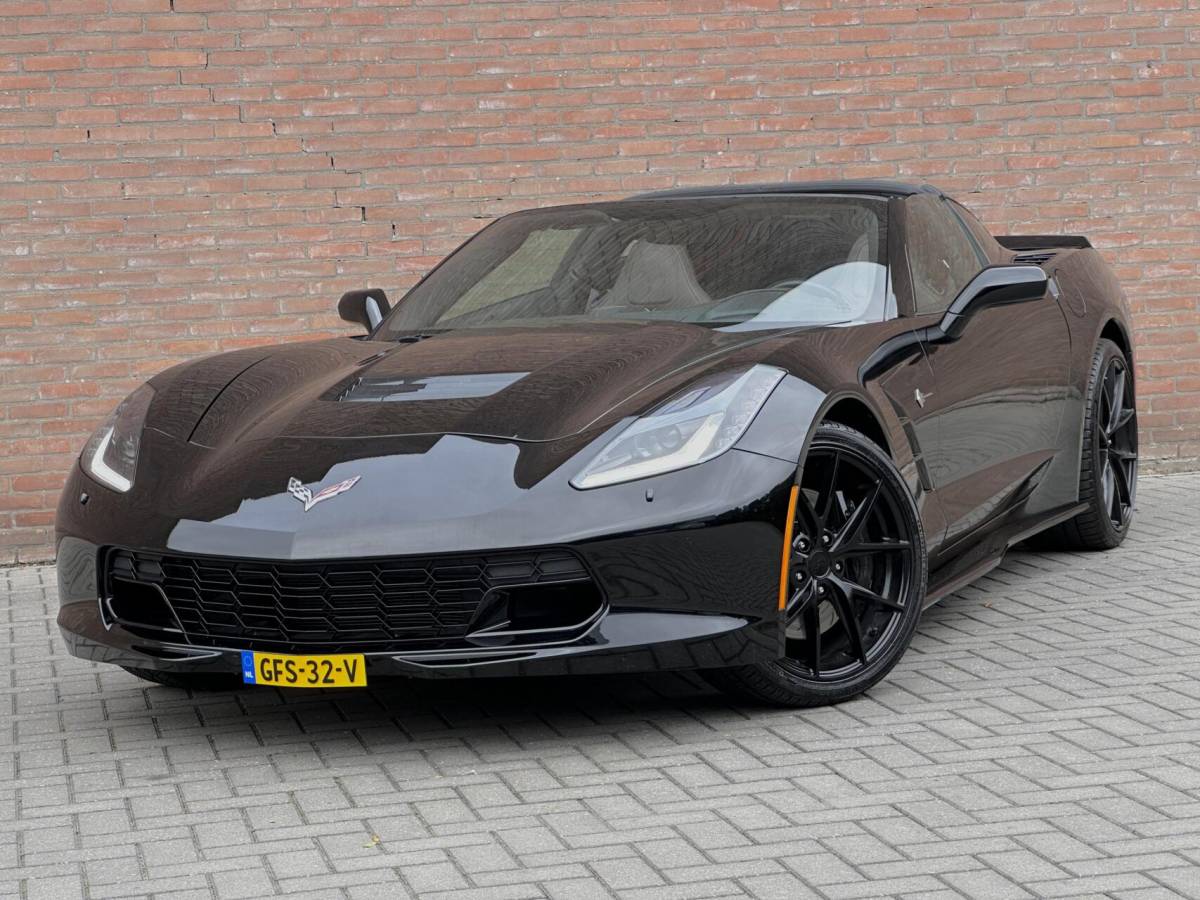 Chevrolet Corvette Chevrolet USA Corvette C7 6.2 Stingray Z51 3LT Targa – Leder – Hud