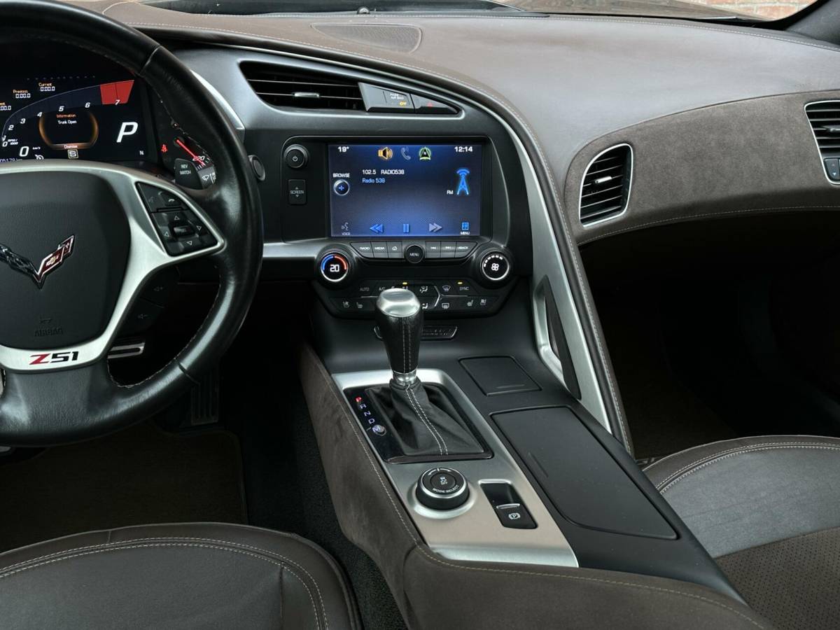 Chevrolet Corvette Chevrolet USA Corvette C7 6.2 Stingray Z51 3LT Targa – Leder – Hud