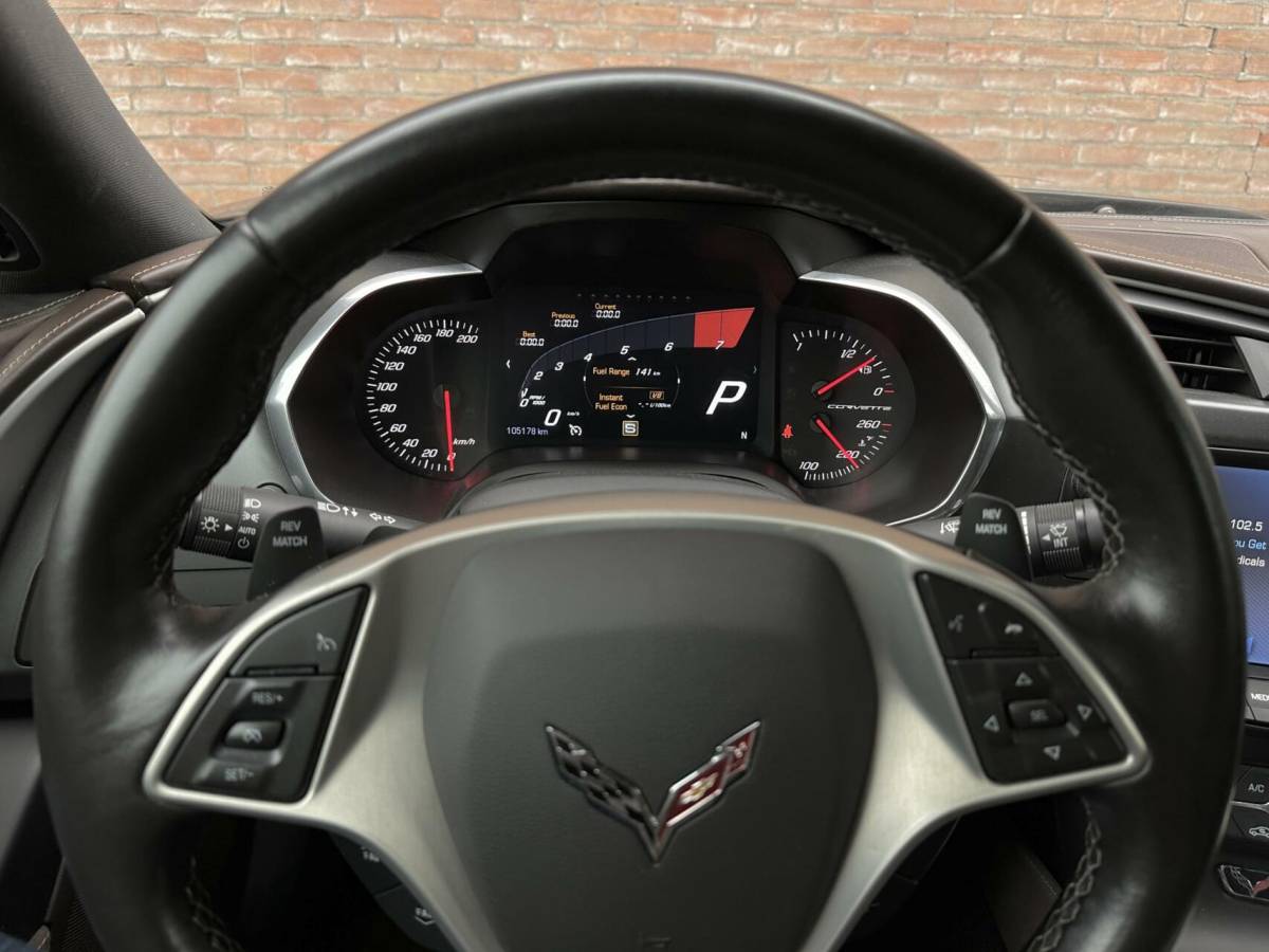 Chevrolet Corvette Chevrolet USA Corvette C7 6.2 Stingray Z51 3LT Targa – Leder – Hud