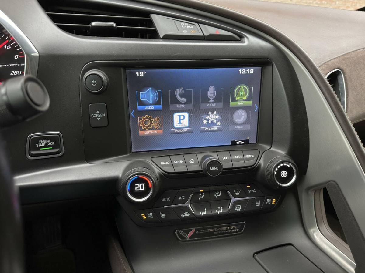 Chevrolet Corvette Chevrolet USA Corvette C7 6.2 Stingray Z51 3LT Targa – Leder – Hud