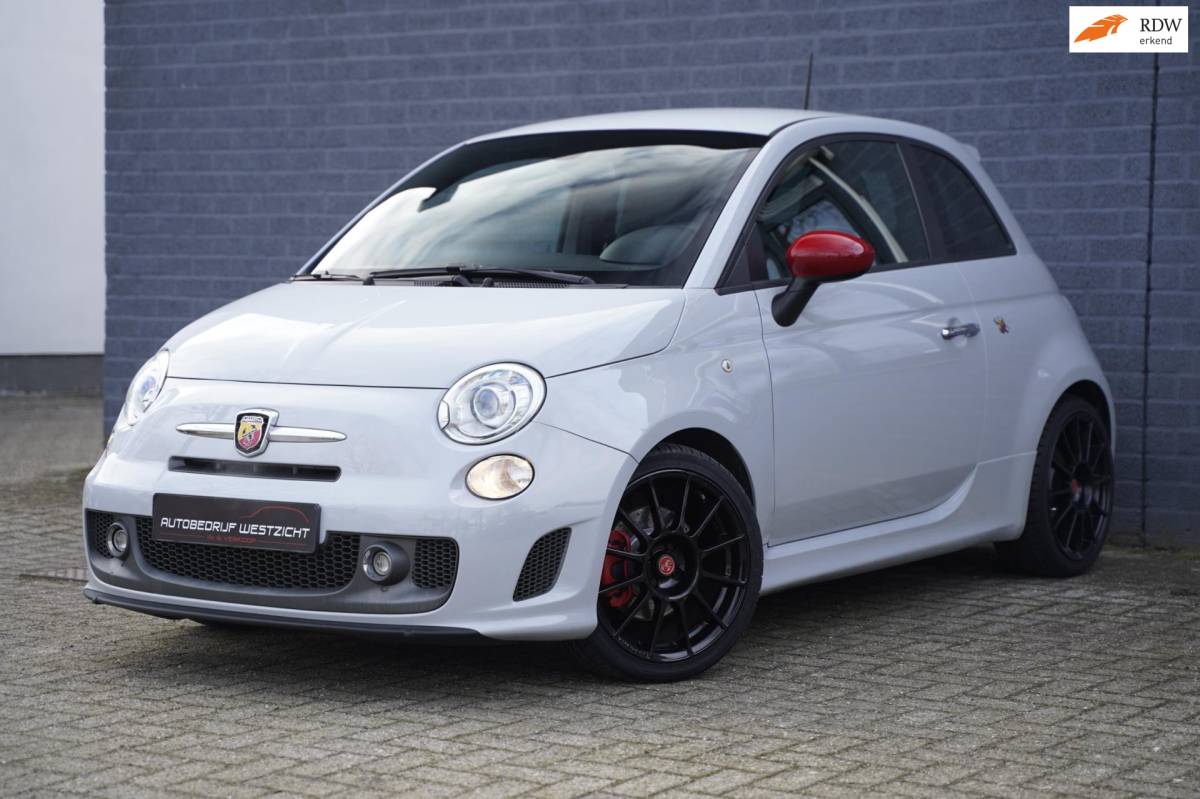 Fiat 500 Fiat 500 1.4 T-Jet Abarth 595 Turismo 160pk, Handbak, Leder