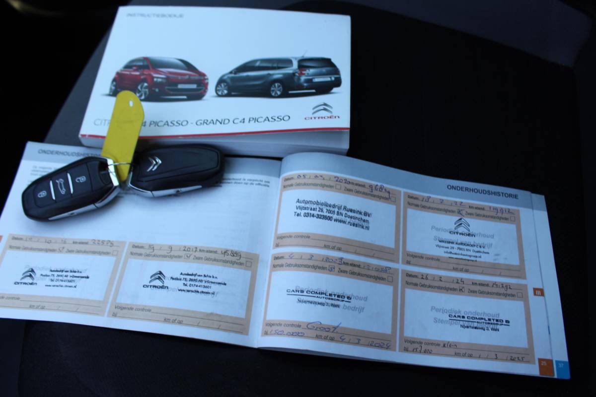 Citroën C4 Picasso Citroen C4 Picasso 1.2 PureTech Business nap camera multimedia navi parkeersensoren trekhaak