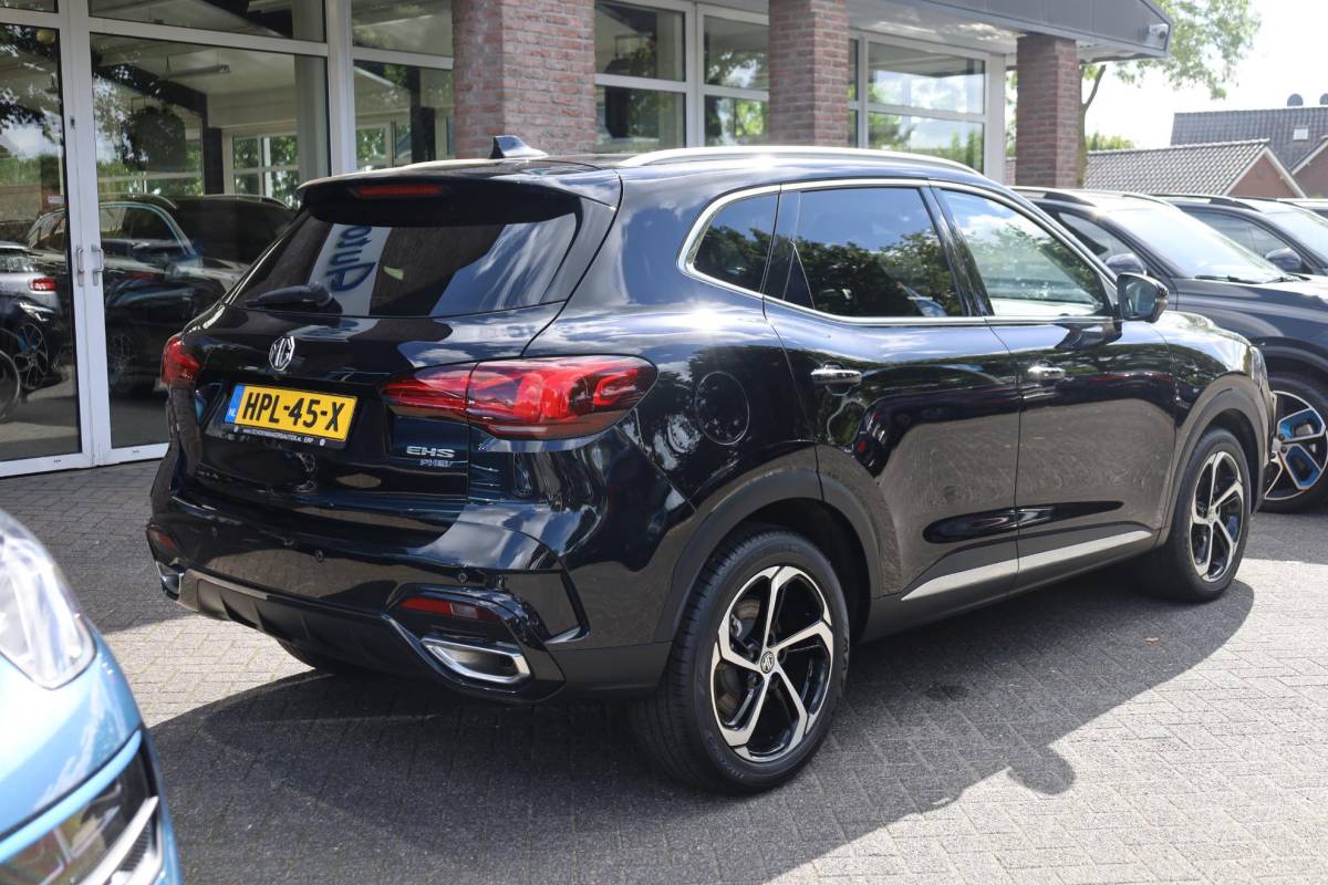 MG EHS MG EHS 1.5 TGDI Luxury PHEV Plug-in  LEER PANO 360-CAMERA DAB CARPLAY NAVI STOELVERWARMING SFEERVERLICHTING ACC 18″LMV 2xKEYLESS ELEK.ACHTERKLEP 2xPDC ENZ!