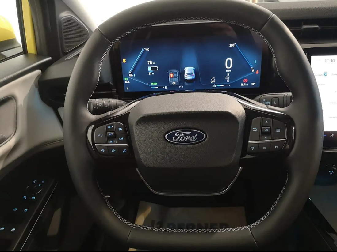 Ford Puma Gen-E Ford Puma Gen-E 44 kWh 168pk Electric Yellow | 367km Bereik (WLTP) | Achteruitrijcamera | Navigatie | Full LED | Nieuw te Bestellen incl 3.000 Ford voordeel