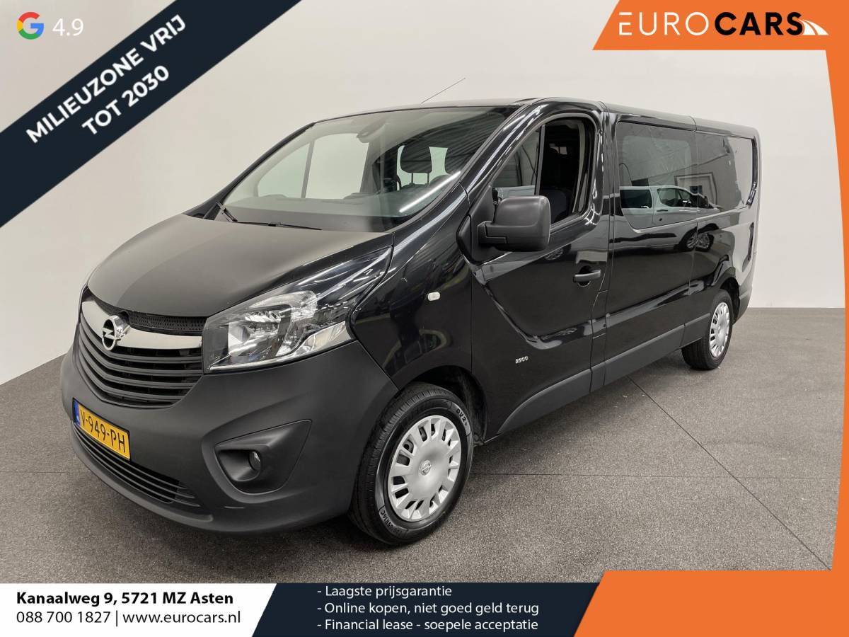 Opel Vivaro Opel Vivaro 1.6 CDTI L2H1 Dubbele Cabine Edition Dubbele Cabine Navi Airco Bluetooth Schuifdeur 6-Zits APK t/m 11-2026