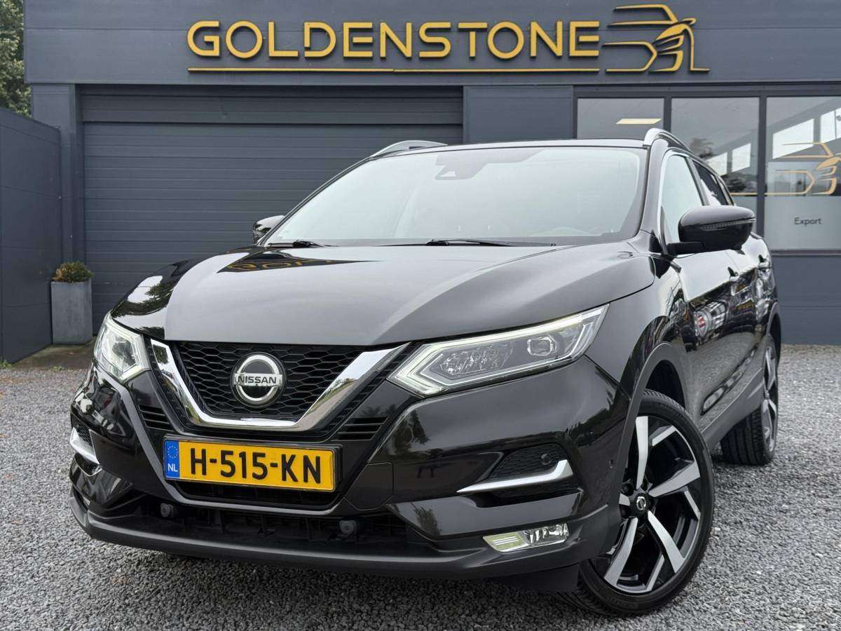 Nissan QASHQAI Nissan Qashqai 1.3 DIG-T Tekna + 2e Eigenaar,Pano,Navi,Camera,Trekhaak,Stoelverwarming,Clima,Cruise,Pdc V+A,Keyless,Halfleder,Dealer Onderhouden,Apk tot 03-2028