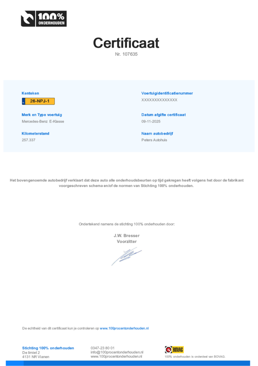 Mercedes-Benz E-Klasse Mercedes E-klasse Cabrio 350 CGI Avantgarde 1e eigenaresse