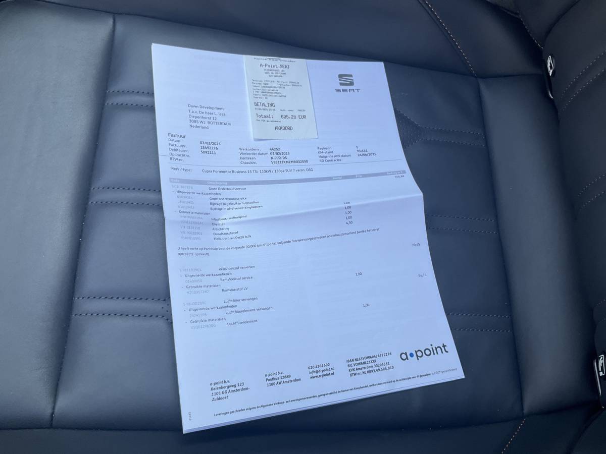 CUPRA Formentor CUPRA Formentor 1.5 TSI Pano.dak Adap.Cruise Memory Keyless Stoel/Stuurverw Leder Vol opties!