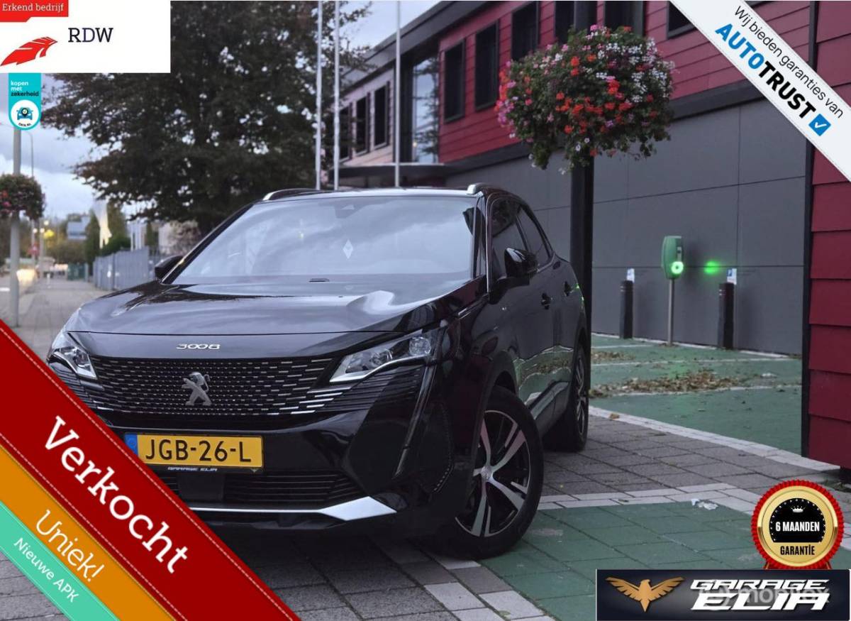Peugeot 3008 Peugeot 3008 GT Automaat – Panoramadak |Keyless |6M Garantie