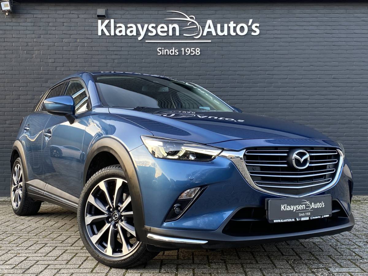 Mazda CX-3 Mazda CX-3 2.0 SkyActiv-G 120 GT-M AUT. | 1e eigenaar | dealer onderhouden | navigatie | camera | head up display | carplay