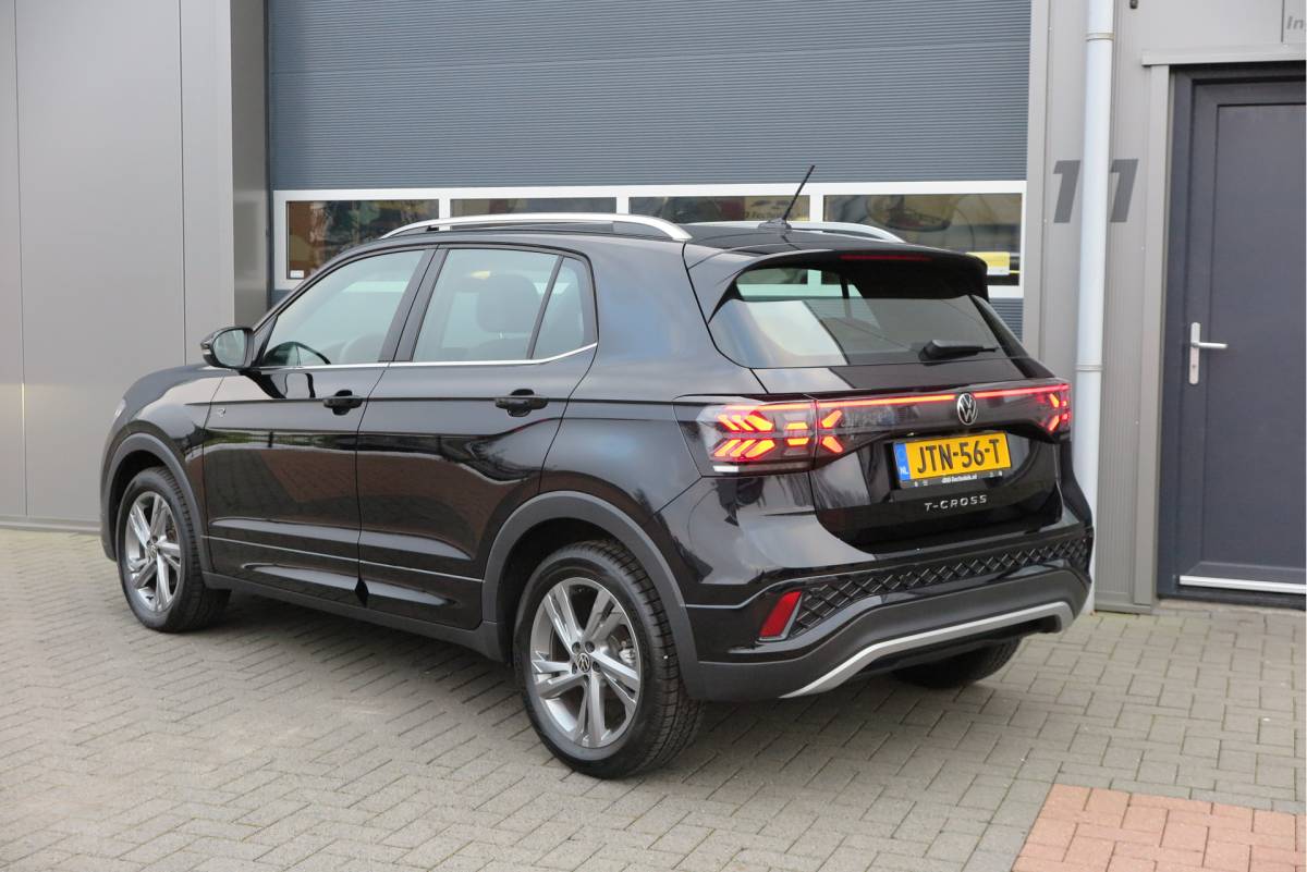 Volkswagen T-Cross Volkswagen T-Cross 1.0 TSI 116pk DSG R-Line, Virtual cockpit, Camera , Stoelverwarming, Navigatie , Led, LMV etc. (fabrieksgarantie t/m 01-2027)
