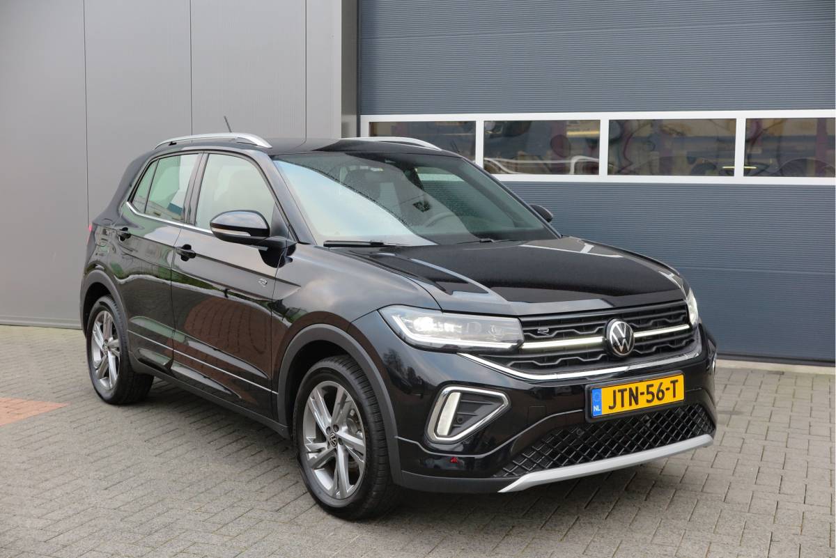 Volkswagen T-Cross Volkswagen T-Cross 1.0 TSI 116pk DSG R-Line, Virtual cockpit, Camera , Stoelverwarming, Navigatie , Led, LMV etc. (fabrieksgarantie t/m 01-2027)