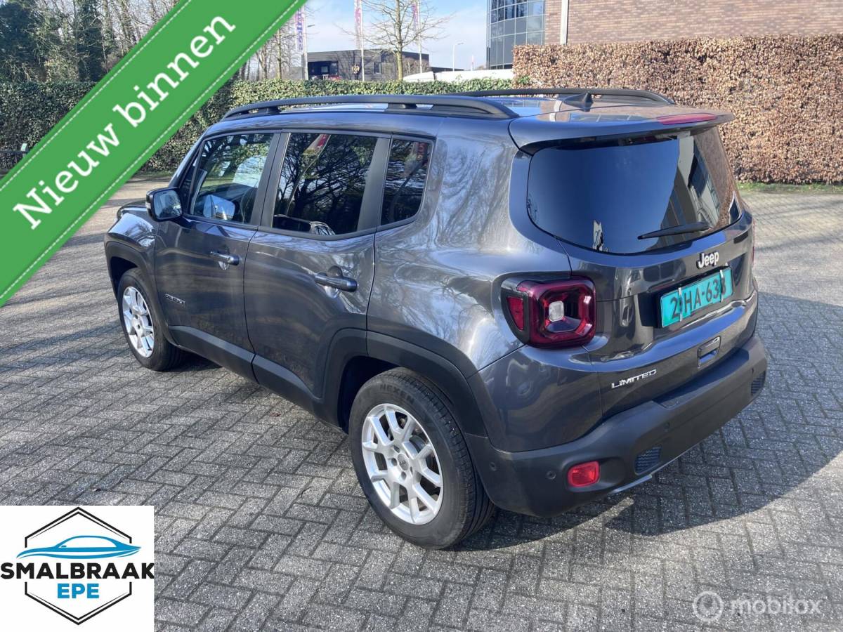 Jeep Renegade Jeep Renegade 1.5T e-Hybrid Limited AUTOMAAT BTW-auto