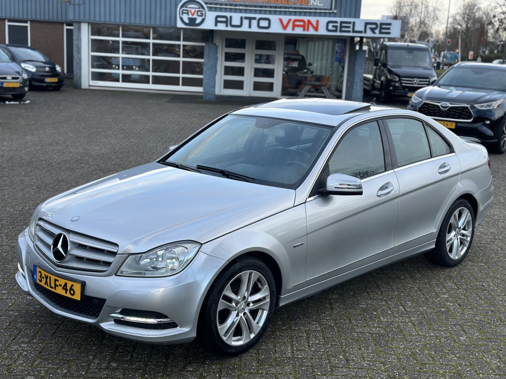 Mercedes-Benz C-Klasse Mercedes-benz C-klasse 180 Aut Avantgarde Facelift Schuifdak 2013