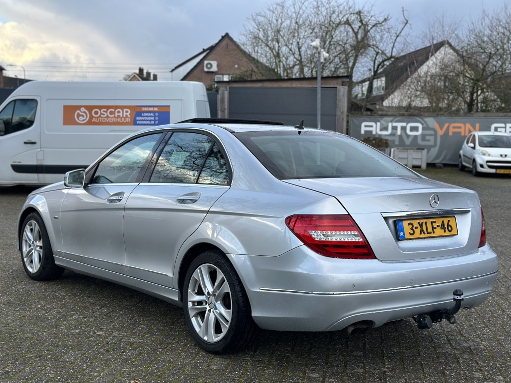 Mercedes-Benz C-Klasse Mercedes-benz C-klasse 180 Aut Avantgarde Facelift Schuifdak 2013