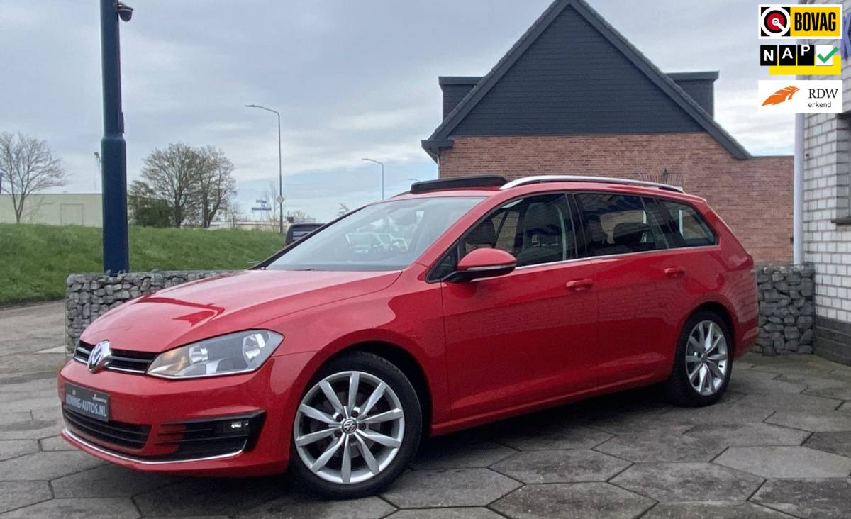 Volkswagen Golf Volkswagen Golf Variant 1.4 TSI Highline Panorama/ dls. Leder/ Trekhaak/ Cruisecontrol/ NAP