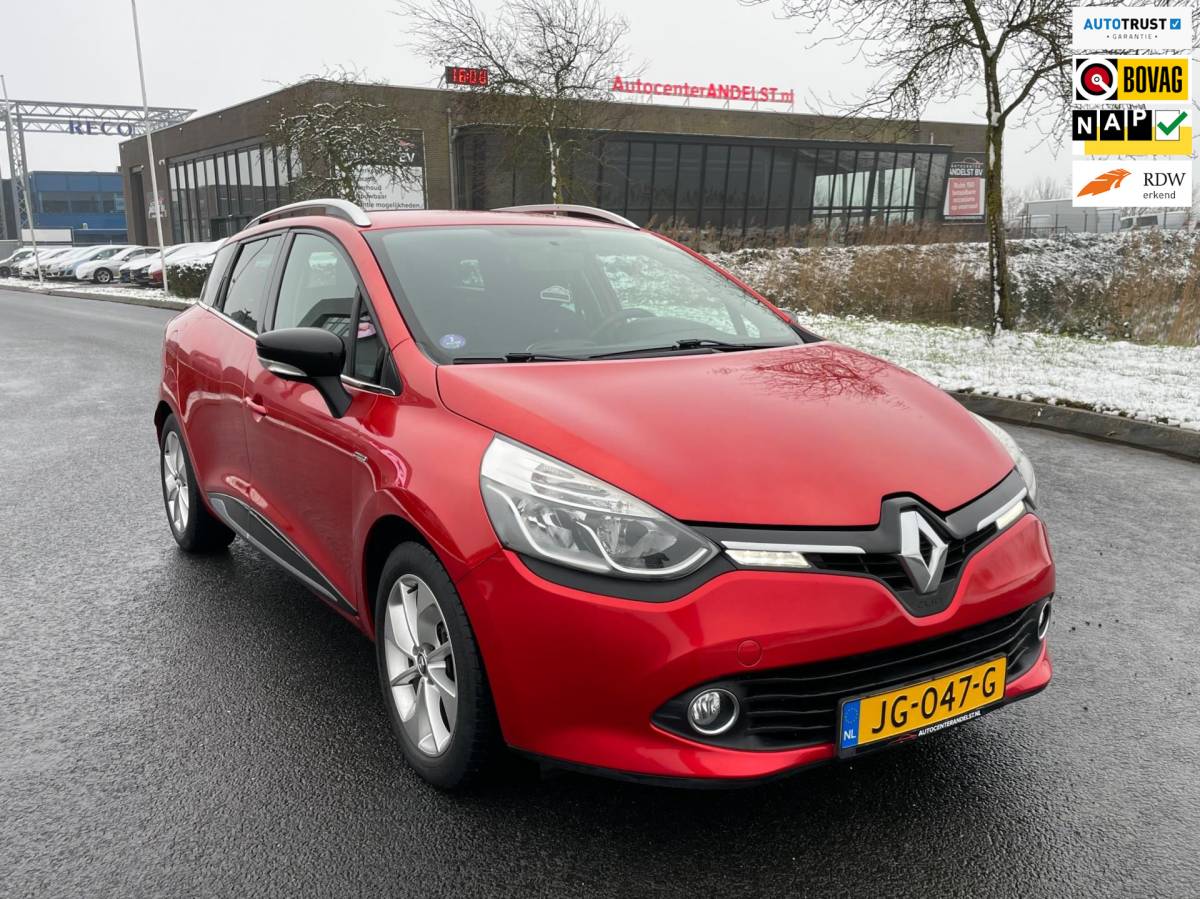 Renault Clio Renault Clio Estate 0.9 TCe Limited, Trekhaak, Cruise, Pdc, Navi, Geen import, Nap!