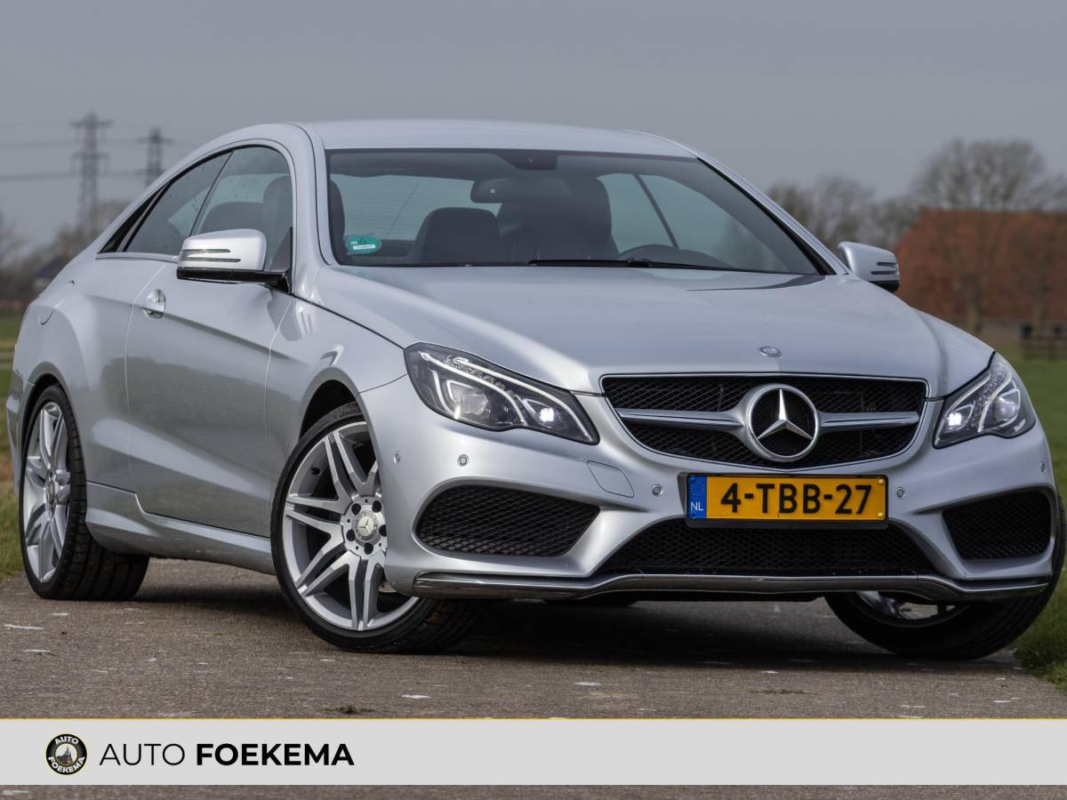 Mercedes-Benz E-Klasse Mercedes-Benz E-klasse Coupé 200 Ambition AMG LED 19″ Schakelflippers