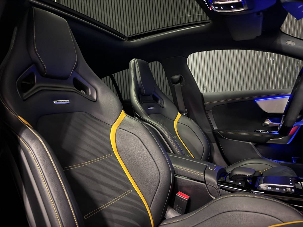 Mercedes-Benz CLA Mercedes-Benz CLA-klasse Shooting Brake AMG 45 S 4MATIC+ PANO | SCHAALSTOELEN | BURMESTER | HUD