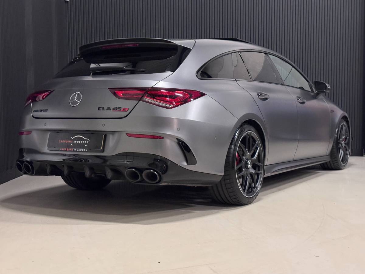 Mercedes-Benz CLA Mercedes-Benz CLA-klasse Shooting Brake AMG 45 S 4MATIC+ PANO | SCHAALSTOELEN | BURMESTER | HUD