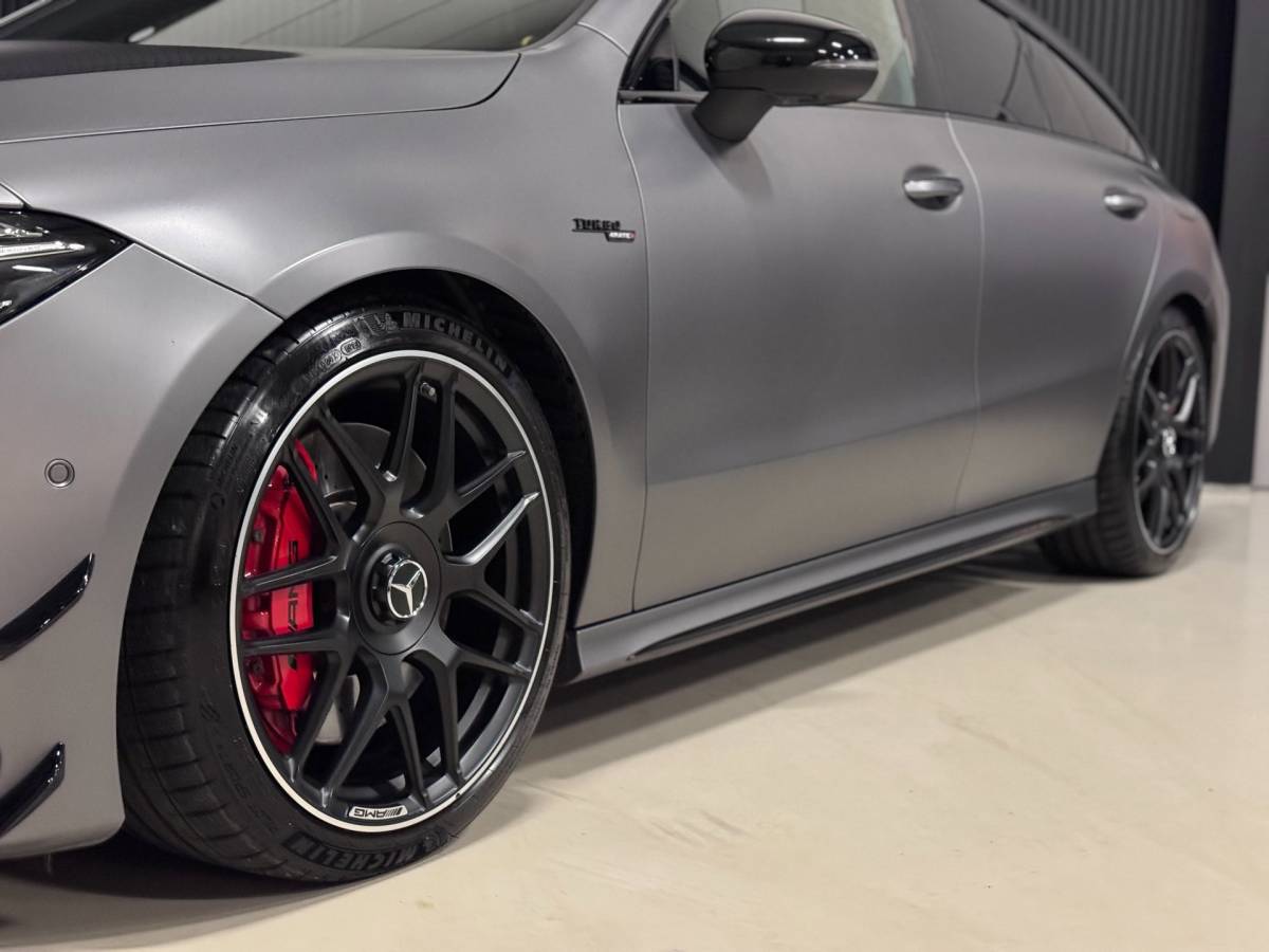 Mercedes-Benz CLA Mercedes-Benz CLA-klasse Shooting Brake AMG 45 S 4MATIC+ PANO | SCHAALSTOELEN | BURMESTER | HUD