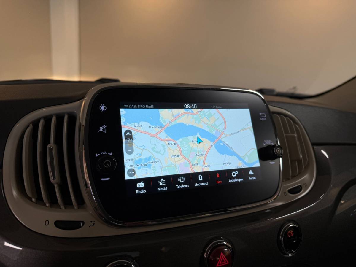 Fiat 500C Fiat 500 C 0.9 TwinAir Turbo Lounge *Top onderhouden!* Cruise|Navi|DAB|PDC|NAP