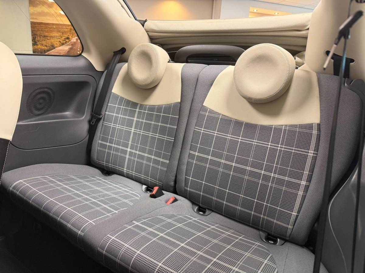 Fiat 500C Fiat 500 C 0.9 TwinAir Turbo Lounge *Top onderhouden!* Cruise|Navi|DAB|PDC|NAP