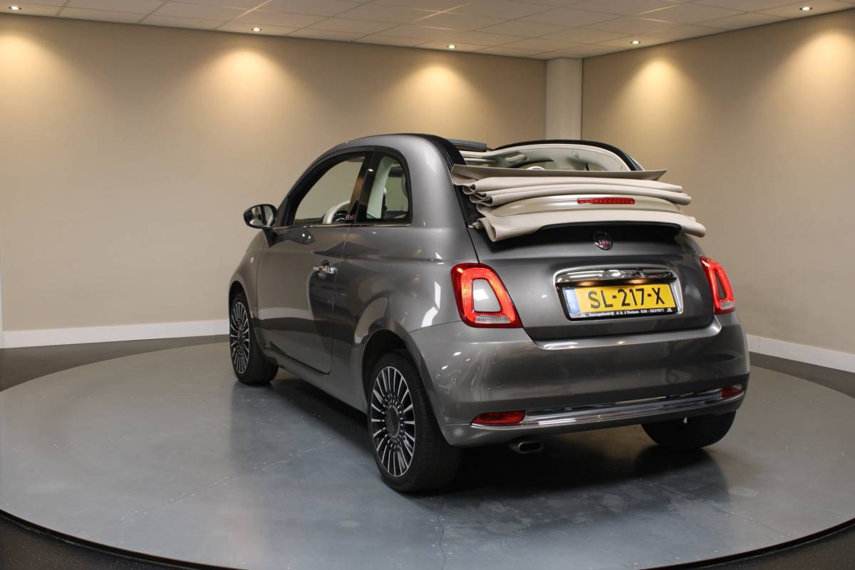 Fiat 500C Fiat 500 C 0.9 TwinAir Turbo Lounge *Top onderhouden!* Cruise|Navi|DAB|PDC|NAP