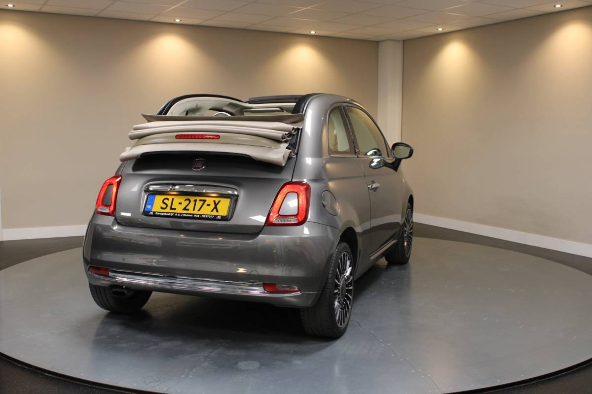 Fiat 500C Fiat 500 C 0.9 TwinAir Turbo Lounge *Top onderhouden!* Cruise|Navi|DAB|PDC|NAP