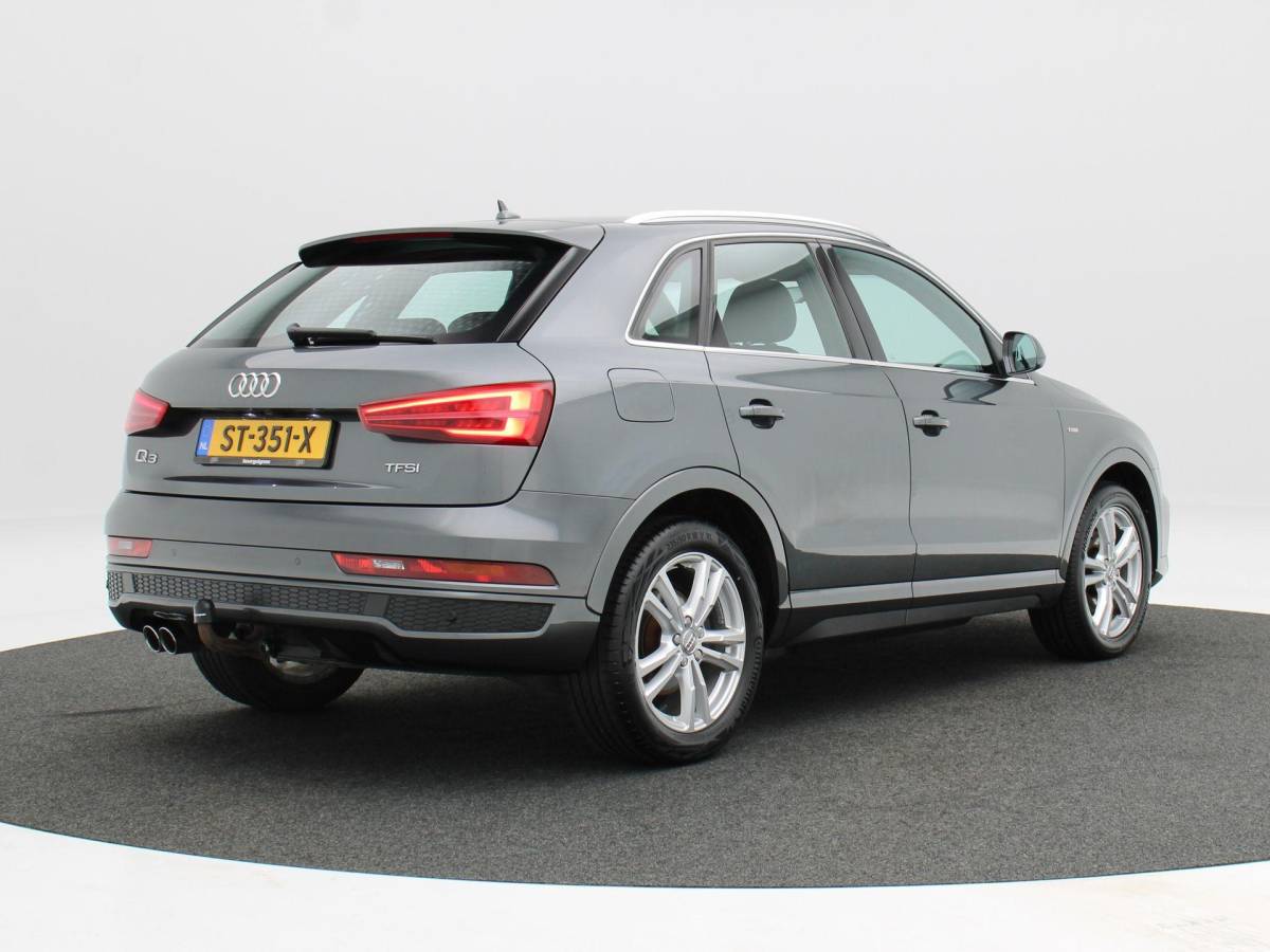 Audi Q3 Audi Q3 1.4 TFSi 150 Pk Automaat S-Line | Trekhaak | Half Leer | Cruise Control | Camera | Climatronic | Navigatie | 18 Inch